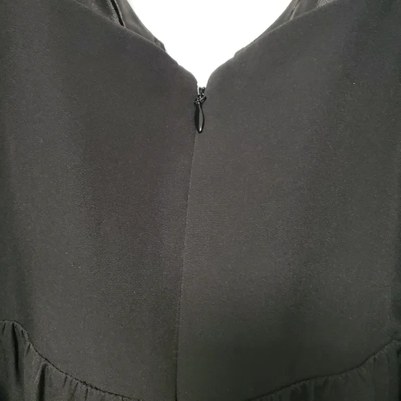 City Chic Sassy V Dress Black Size 18 NWT - Picture 12 of 16